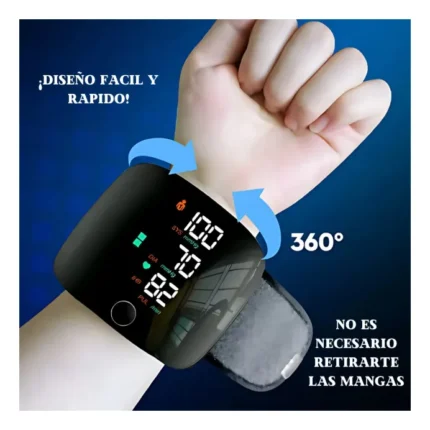 Monitor Presion Arterial Muñeca Recargable