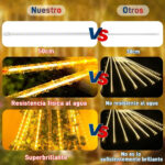 Luces Meteoro Blanco Cálido (5Mts) - Imagen 8