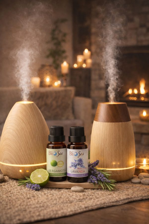 Difusores y aceites esenciales Vertical