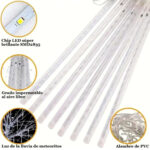 Luces Meteoro Blanco Cálido (5Mts) - Imagen 9